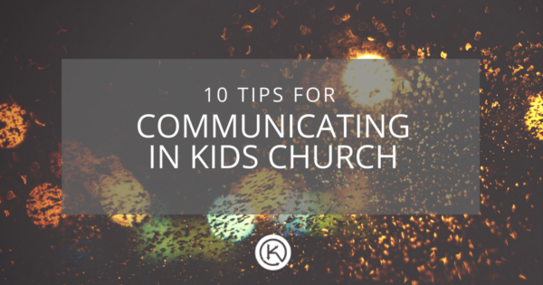 Better communication in Kids church